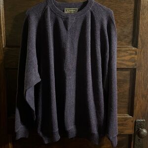 Peru Unlimited Alpaca Wool Blend Crew Neck Sweater, Size L, EUC
